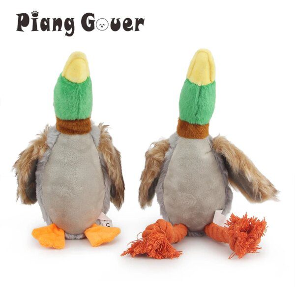 Peluche Canard Sonore à Mâcher – Jouet d’Occupation & Hygiène Dentaire