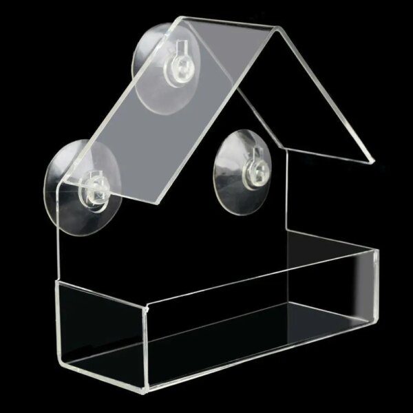 69354-5981cc.jpg Panier Couchage Transparent pour Oiseau – Plastique Apaisant