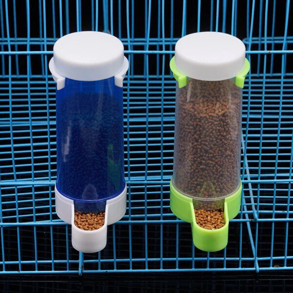 Abreuvoir Automatique Transparent pour Oiseaux – Bouteille d’Alimentation