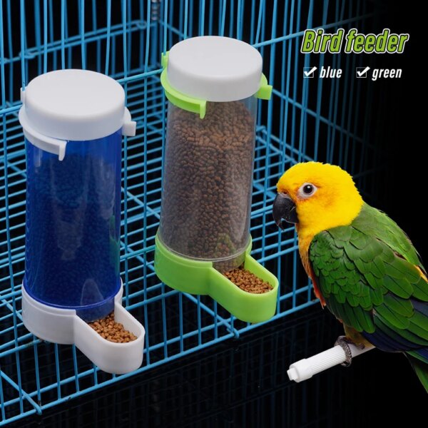 Abreuvoir Automatique Transparent pour Oiseaux – Bouteille d’Alimentation