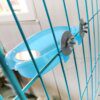 Mini Baignoire de Cage pour Perroquet – Bassin de Bain avec Miroir