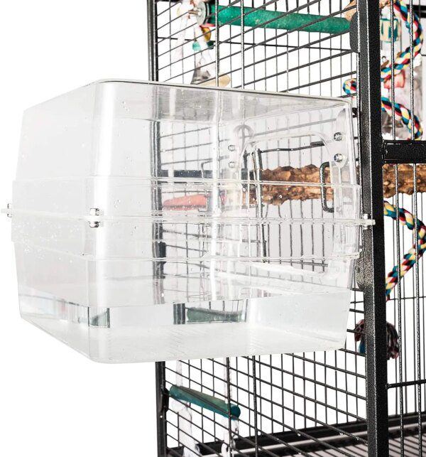 69534-b67674.jpg Baignoire Cube Suspendue pour Perroquet – Bain Transparent Anti-Stress
