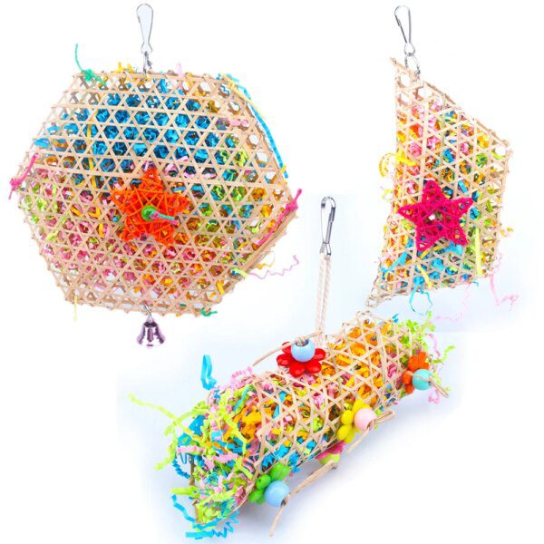 69948-51afc1.jpg Centre d’Activité Suspendu pour Conure, Perruche & Gris Africain