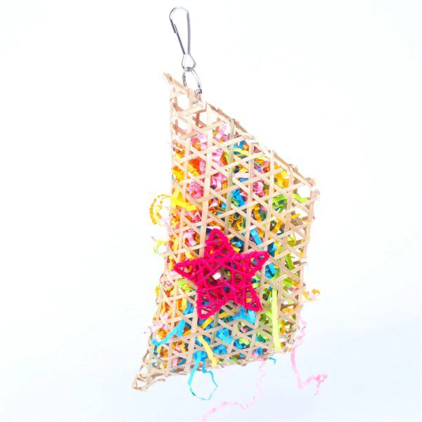 69961-e20d6f.jpg Perchoir Balançoire en Bois Naturel pour Perruche & Calopsitte