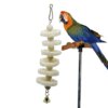 69961-ffaa5f.jpg Perchoir Balançoire en Bois Naturel pour Perruche & Calopsitte
