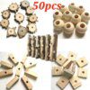 Lot de Perles & Tranches de Bois à Mâcher – Accessoires DIY Créatifs pour Cage