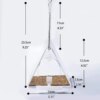 Mangeoire Triangulaire Transparente pour Oiseaux – Récipient Étanche