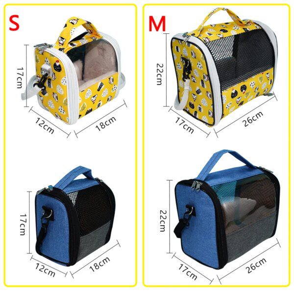 sac de transport perroquet en rotin léger et chaud pour animal de compagnie