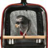 sac de transport perroquet léger, Cage de voyage pour oiseaux avec support
