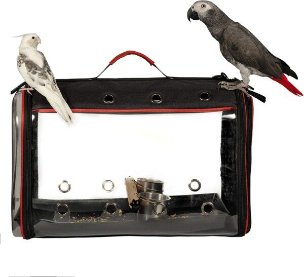 sac de transport perroquet léger, Cage de voyage pour oiseaux avec support