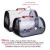 sac de transport perroquet , Portable, transparent, respirant