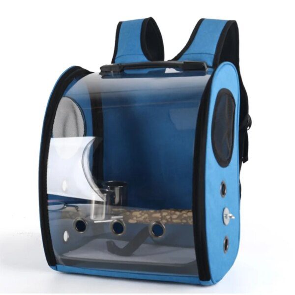 Sac de transport perroquet capsule bulle transparente – Cage de voyage