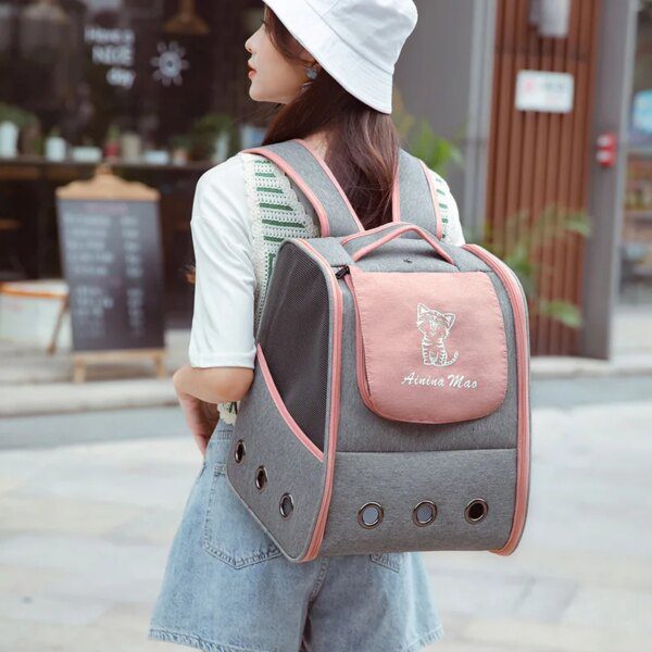 sac transport oiseau respirante sac à dos pliable léger voyage en plein air multi-usages PU maille Pet perruche perroquet