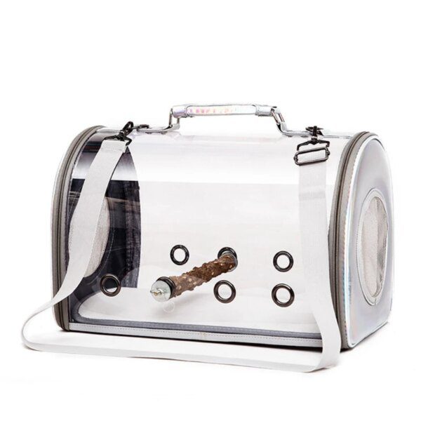 sac de transport perroquet Porte-oiseau avec support, perchoir Portable