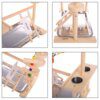 Support de Jeu en Bois pour Perroquet & Perruche – Centre d’Activités