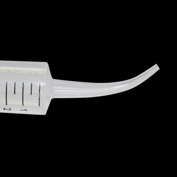 Coudière d’Alimentation pour Oiseaux – Seringue Courbée 12 ml sans Aiguille