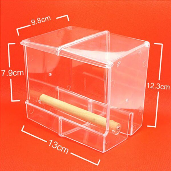 70711-0e067d.jpg Mangeoire Anti-Gaspillage pour Perruche – Aire d’Alimentation Résistante