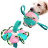 Balle Multifonctionnelle Indestructible 14 cm pour Chien – Lancer, Traction, Massage
