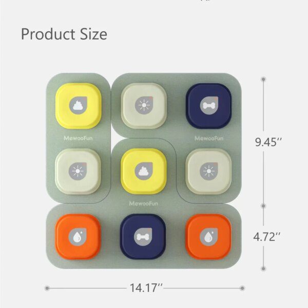 Jouet de Communication à Bouton Enregistrable pour Chien – Entraînement Vocal