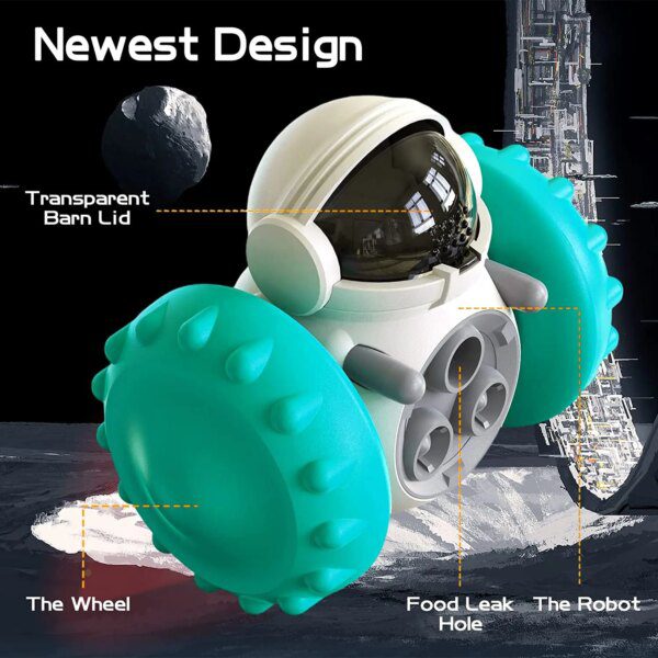 Jouet Distributeur de Croquettes – Gobelet Interactif à Alimentation Lente