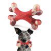 71218-7eae70.jpg Os à Mâcher Durable en Caoutchouc pour Chien – Double Os, Dentition