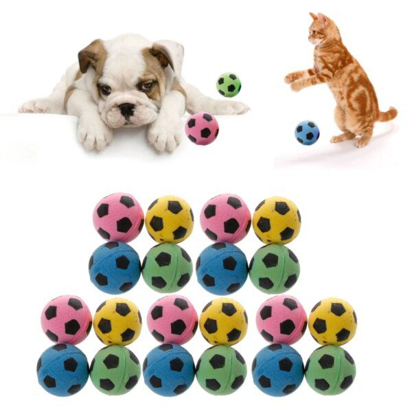 Balles de Jeu en Mousse EVA pour Chien & Chat – Ultra Légères