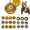 Plaque d’Identification Personnalisée pour Chien – Gravure Offerte