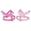 Harnais Chien en Cuir PU Clouté Style Punk pour Chiens Moyens & Grands