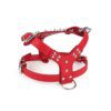 Harnais Chien en Cuir PU Clouté Style Punk pour Chiens Moyens & Grands