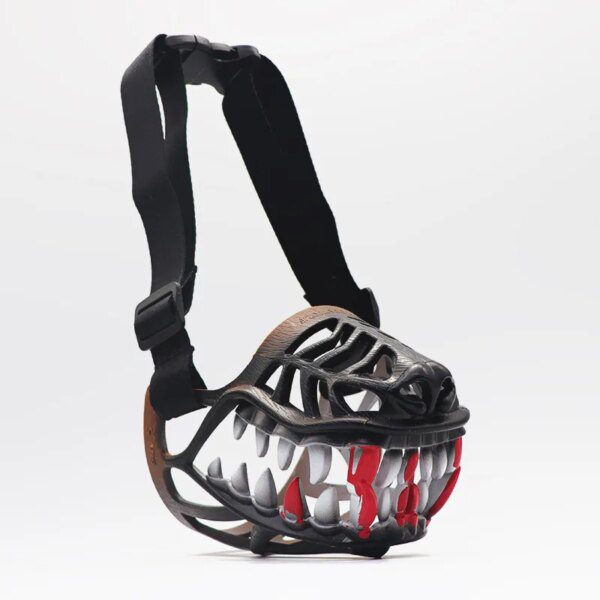 Muselière de sécurité Halloween « Zombie » – Masque effrayant