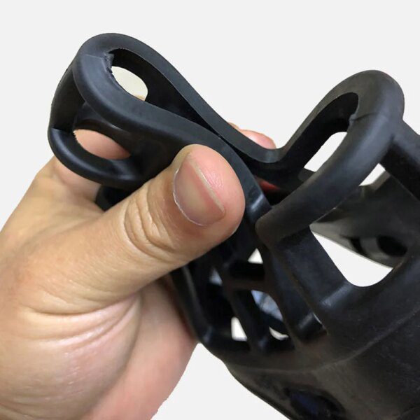 Muselière panier en silicone souple – Réglable, respirante