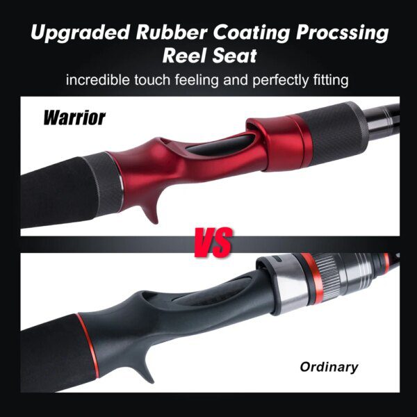 canne a peche de voyage de 2.13M, 2.59M ou 2.7M