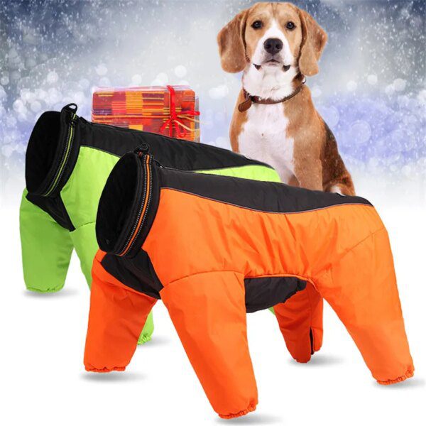 Manteau d’hiver réversible imperméable & réfléchissant