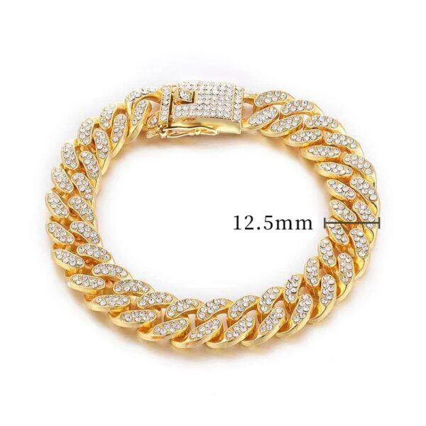 Collier de Luxe Diamanté pour Chien & Chat – Élégance Brillante, Confort Sûr