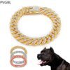 Collier de Luxe Diamanté pour Chien & Chat – Élégance Brillante, Confort Sûr