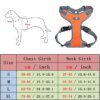Harnais Gilet Respirant Réglable pour Chiens Moyens & Grands – Sécurité