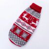 Pull britannique en tricot de Noël pour chien moyen & grand 🧶🎄