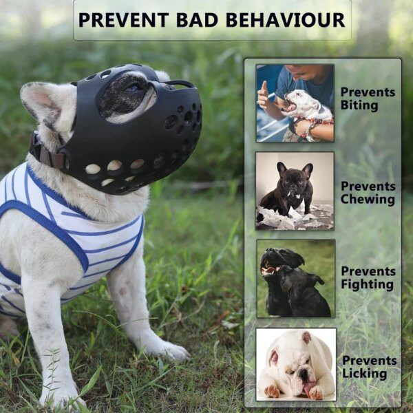 74429-9c4787.jpg Muselière en silicone souple à nez court – Anti-morsure