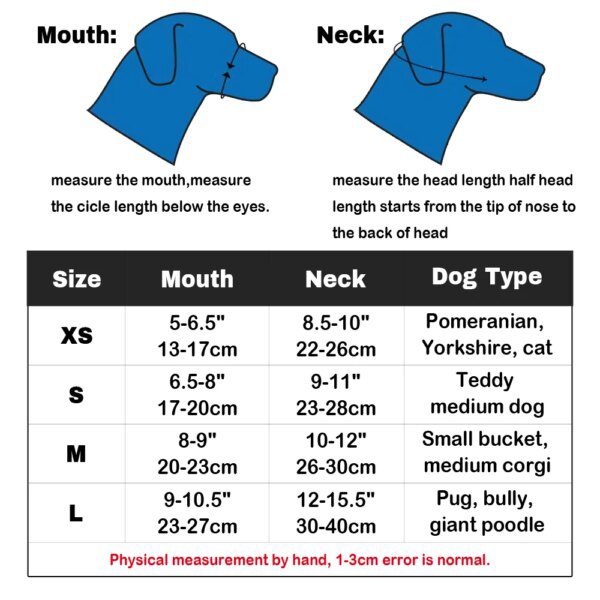museliere chien Véritable museau de chien en cuir Anti-mordant chiens Traning museau pas de morsure Anti-aboiement