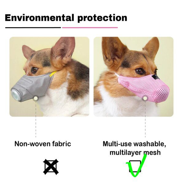 museliere chien Véritable museau de chien en cuir Anti-mordant chiens Traning museau pas de morsure Anti-aboiement