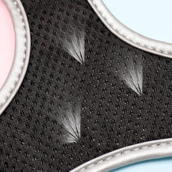 Harnais Chien & Chat en Maille Nylon Réfléchissante – Léger, Respirant & Stylé