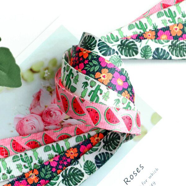 Laisse imprimée en nylon 150 cm – Style visible