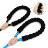 Laisse longue réfléchissante en nylon – Suivi sécurisé
