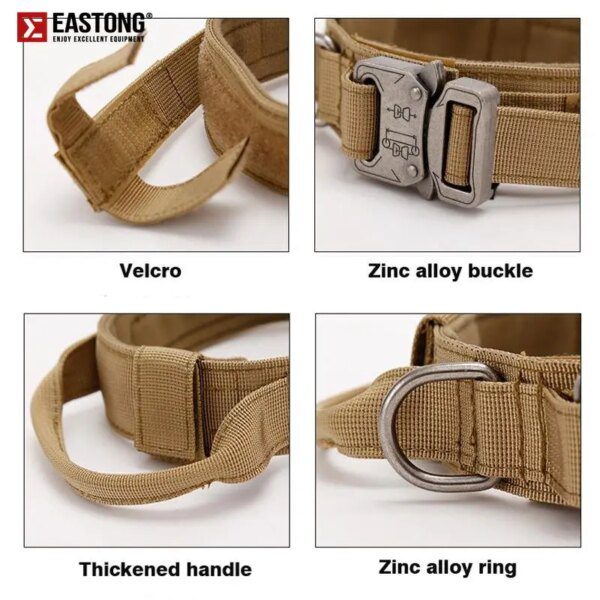 Collier & Laisse Tactiques Militaires – Contrôle Absolu, Sécurité Active