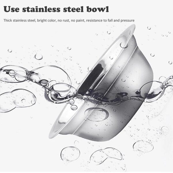 Bols à bulles pour animaux de compagnie, 1,8 l, fontaine à eau pour chat, chien, chaton, récipient d'alimentation, fournitures pour animaux de compagnie