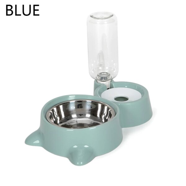 Fontaine eau bulles inox chien chat