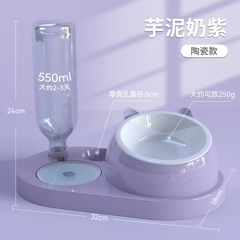 Ceramics bowl Purple