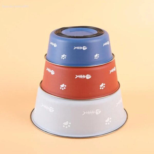 Gamelle Chien & Chat Inox + Base Antidérapante – Simple, Durable