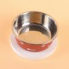 Gamelle Chien & Chat Inox + Base Antidérapante – Simple, Durable