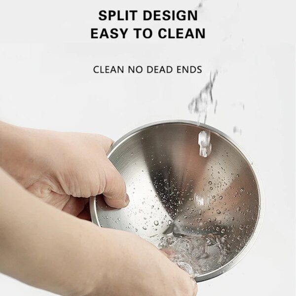 Gamelle Chat & Chien Double Bol Inox Surélevé - incliné à 15 °